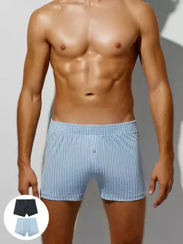 Трусы-шорты мужские в наборе, 2 шт