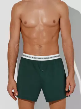 Трусы шорты мужские зеленые