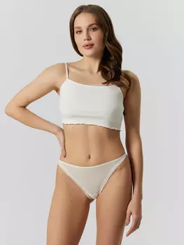 Трусы слипы женские белые