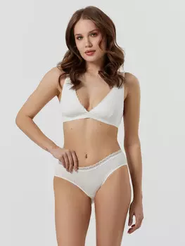 Трусы слипы женские белые