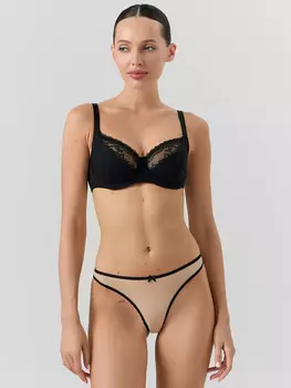 Трусы слипы женские бежевые