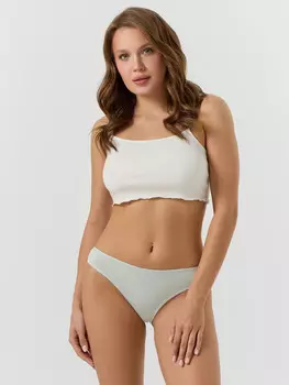 Трусы слипы женские голубые