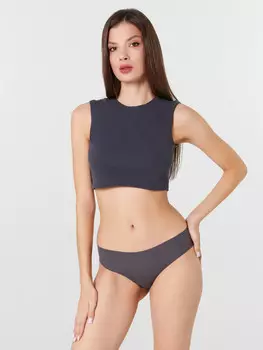 Трусы-слипы женские графитовые