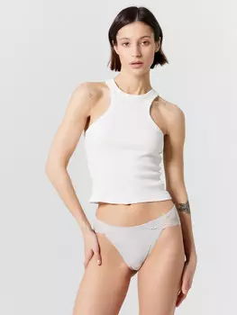 Трусы слипы женские с кружевными вставками