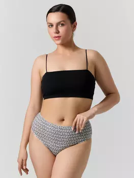 Трусы слипы женские с принтом пейсли