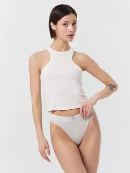 Трусы слипы женские серые