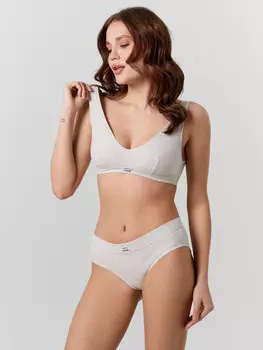 Трусы слипы женские серые