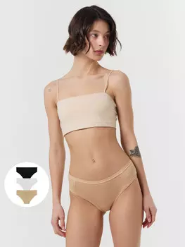 Трусы слипы женские в наборе, 3 шт