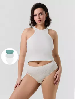 Трусы слипы женские в наборе, 3 шт