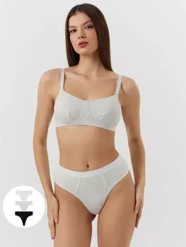 Трусы бразилиана женские в наборе, 3 шт