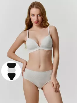 Трусы макси женские в наборе, 3 шт