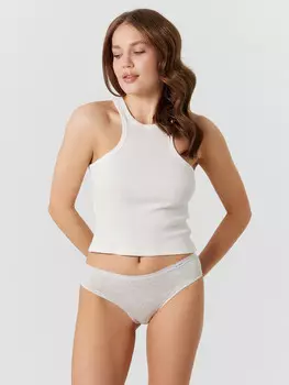 Трусы слипы женские серые