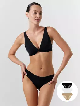 Трусы женские бесшовные мультипак (3 шт.)