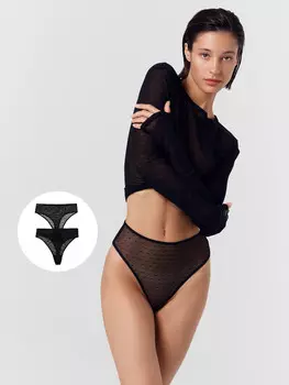 Трусы женские бразилиана мультипак (2 шт.)