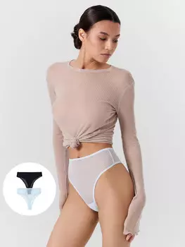 Трусы женские бразилиана мультипак (2 шт.)