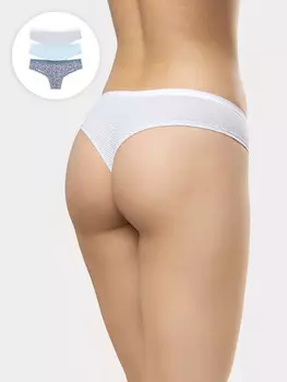Трусы женские бразилиана мультипак (3 шт.)