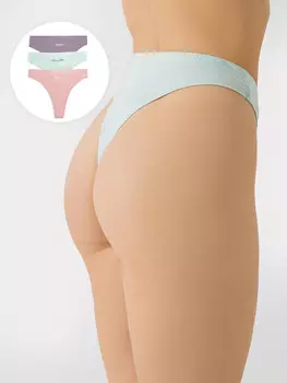 Трусы женские бразилиана мультипак (3 шт.)