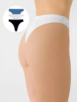 Трусы женские бразилиана мультипак (3 шт.)