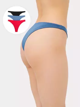 Трусы женские бразилиана мультипак (3 шт.)