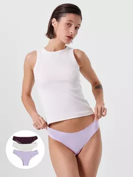 Трусы женские бразилиана мультипак (3 шт.)