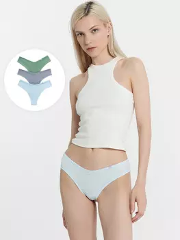 Трусы женские бразилиана мультипак (3 шт.)