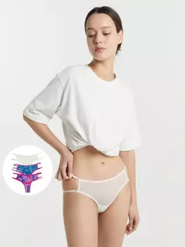 Трусы женские бразилиана мультипак (3 шт.)
