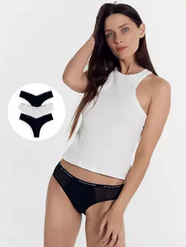 Трусы женские бразилиана мультипак (3 шт.)