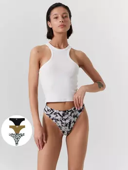 Трусы женские бразилиана мультипак (3 шт.)