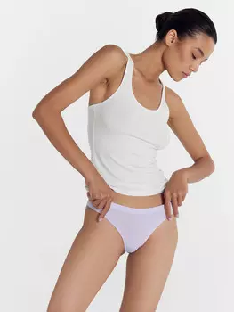 Трусы женские бразилиана в фиолетовом цвете