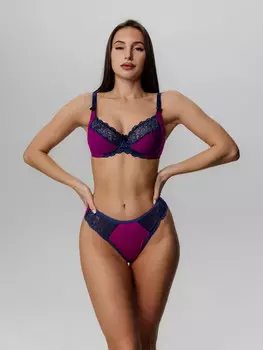 Трусы женские кружевные слипы