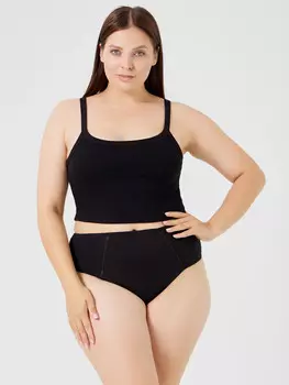 Трусы женские макси черные