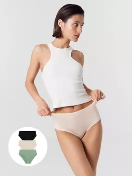 Трусы женские макси мультипак (3 шт.)