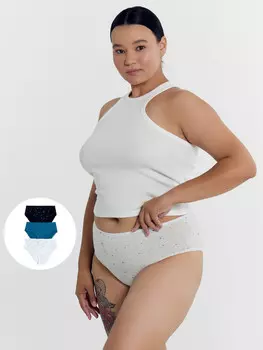 Трусы женские макси мультипак (3 шт.)