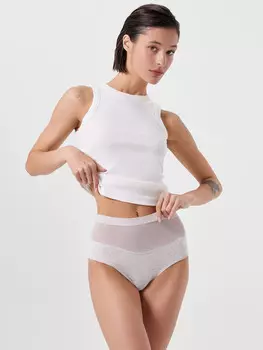 Трусы женские макси серые