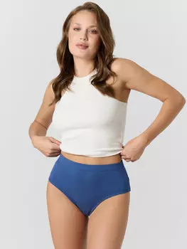 Трусы женские макси синие