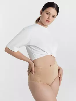 Трусы женские макси в бежевом цвете