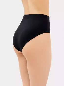 Трусы женские макси в черном цвете