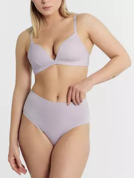 Трусы женские макси в фиолетовом цвете