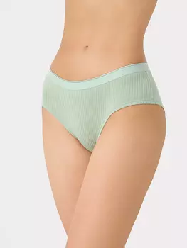 Трусы женские шортики в яблочно-мятном оттенке