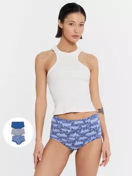 Трусы женские шорты мультипак (3 шт.)