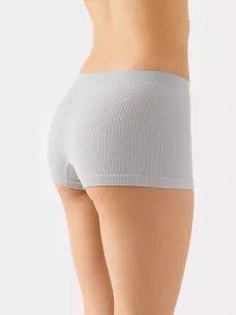 Трусы женские шорты в сером цвете