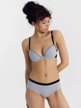 Трусы женские шорты в сером цвете