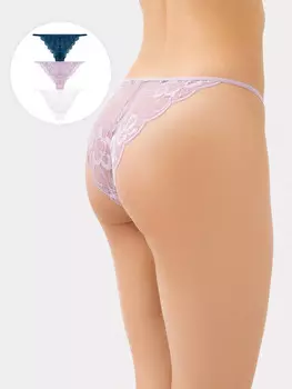Трусы женские слип-бикини в фиолетовом цвете