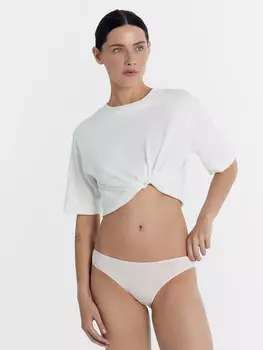 Трусы женские слипы цветочно-розовые