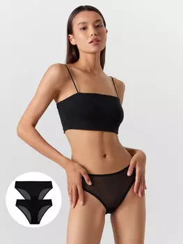 Трусы женские слипы мультипак (2 шт.)