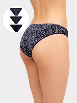 Трусы женские слипы мультипак (3 шт.)