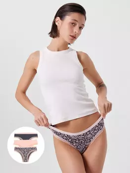 Трусы женские слипы мультипак (3 шт.)