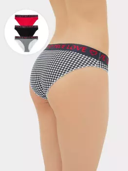 Трусы женские слипы мультипак (3 шт.)