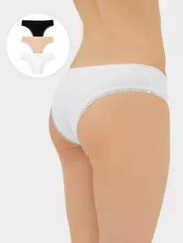 Трусы женские слипы мультипак (3 шт.)