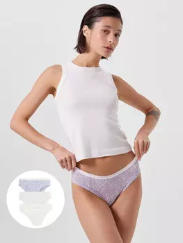 Трусы женские слипы мультипак (3 шт.)